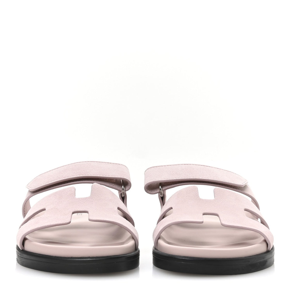 Suede Goatskin Womens Chypre Sandals 36 Rose Porcelaine