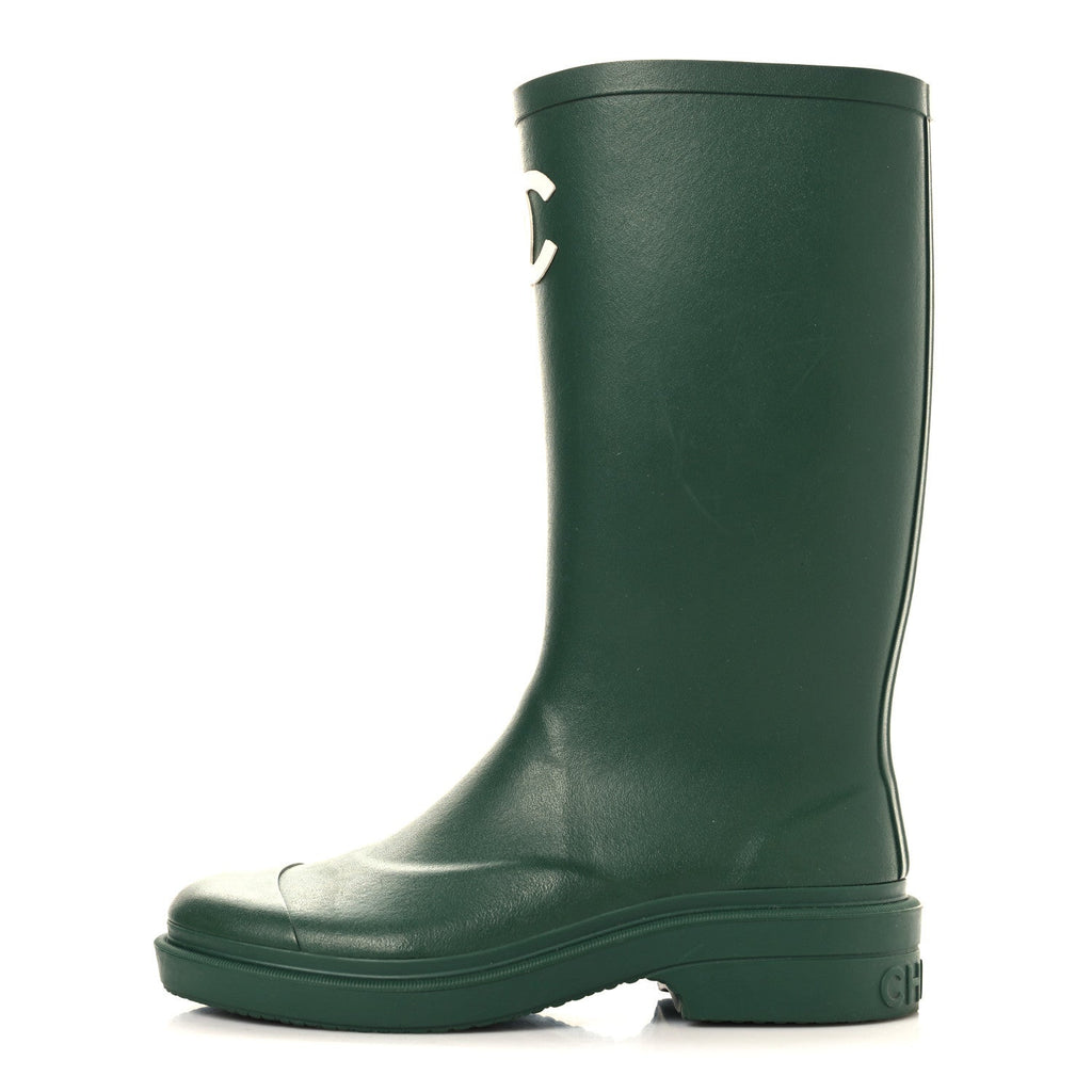 Caoutchouk CC High Boots 39 Dark Green