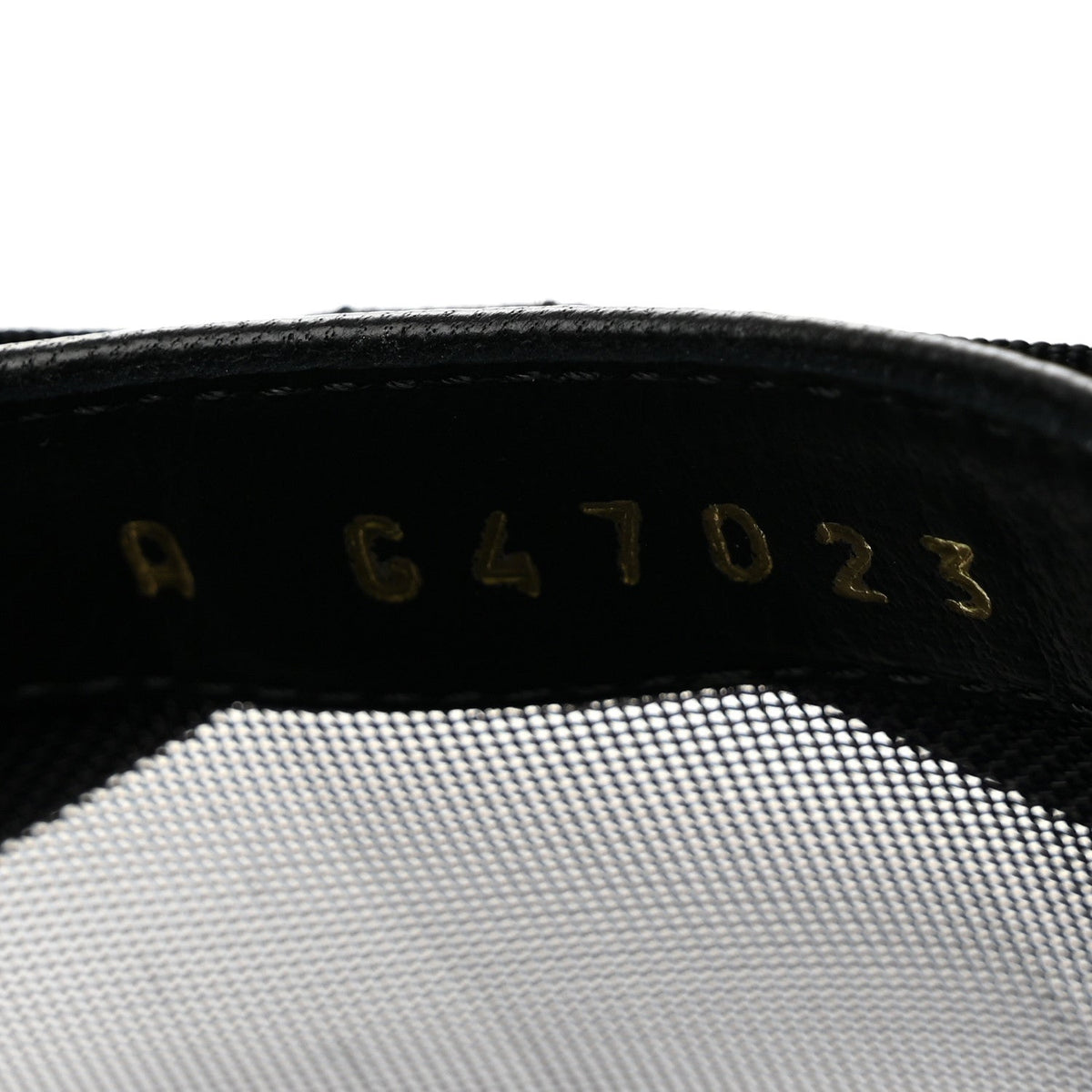 Mesh Lambskin CC Bow Mules 40 Black