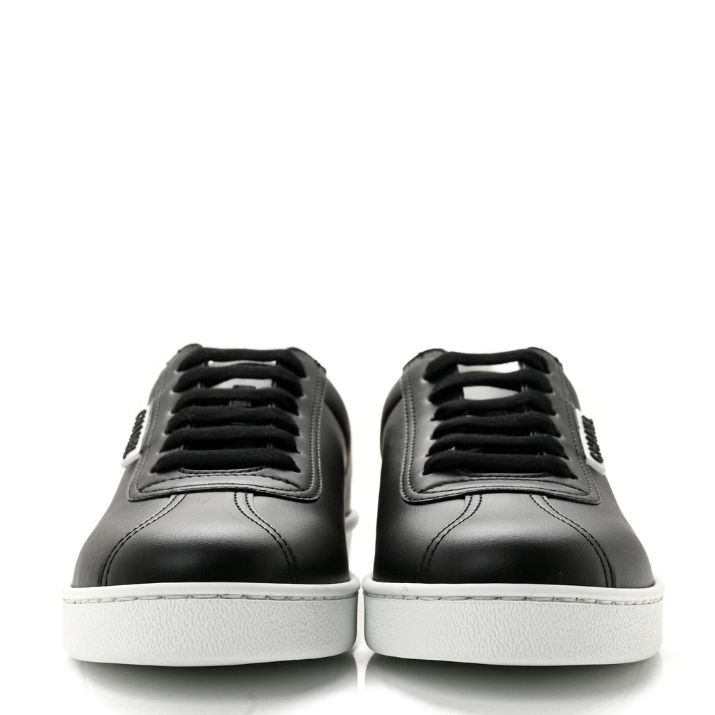 Calfskin CC Womens Sneakers 37 Black