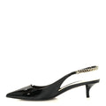 Patent Signoria 35mm Slingback Pumps 37.5 Black