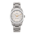 Stainless Steel 34mm Oyster Perpetual Watch Silver 124200