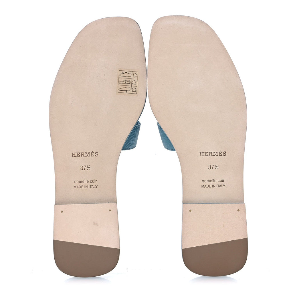 Epsom Oran Sandals 37.5 Bleu Littoral