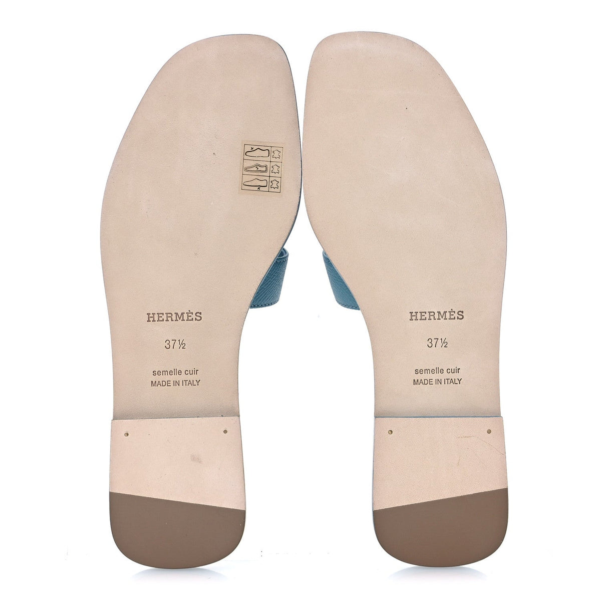 Epsom Oran Sandals 37.5 Bleu Littoral