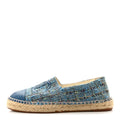 Tweed Lambskin CC Espadrilles 38 Blue