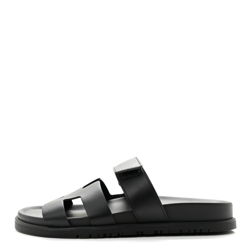 Calfskin Womens Chypre Sandals 36 Black