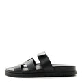 Calfskin Womens Chypre Sandals 36 Black