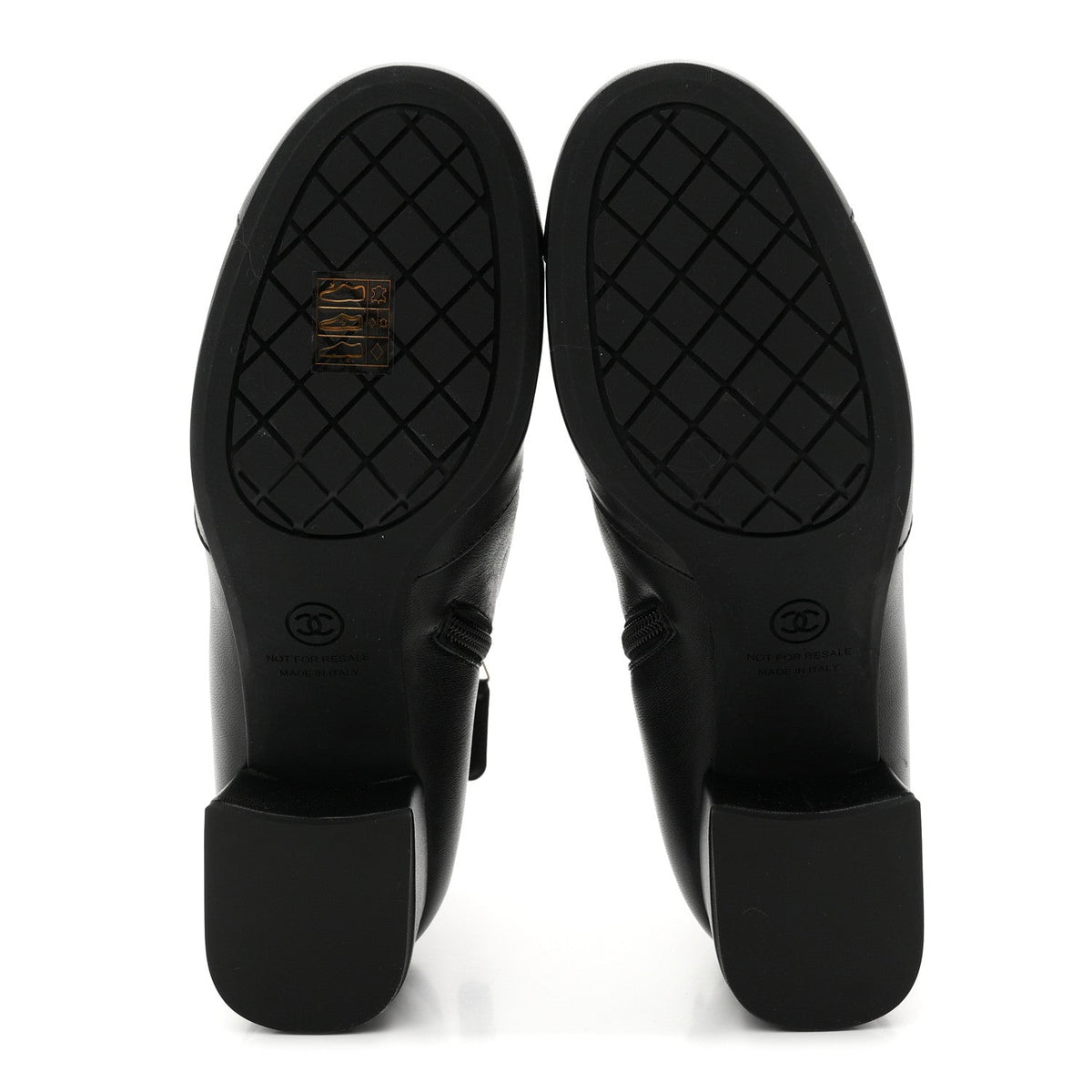 Lambskin Ankle Boots 38 Black