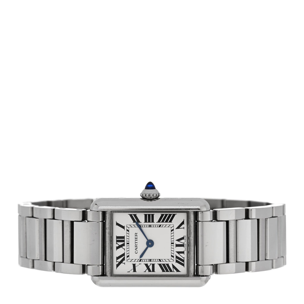 Stainless Steel 22mm Tank Must Quartz Watch