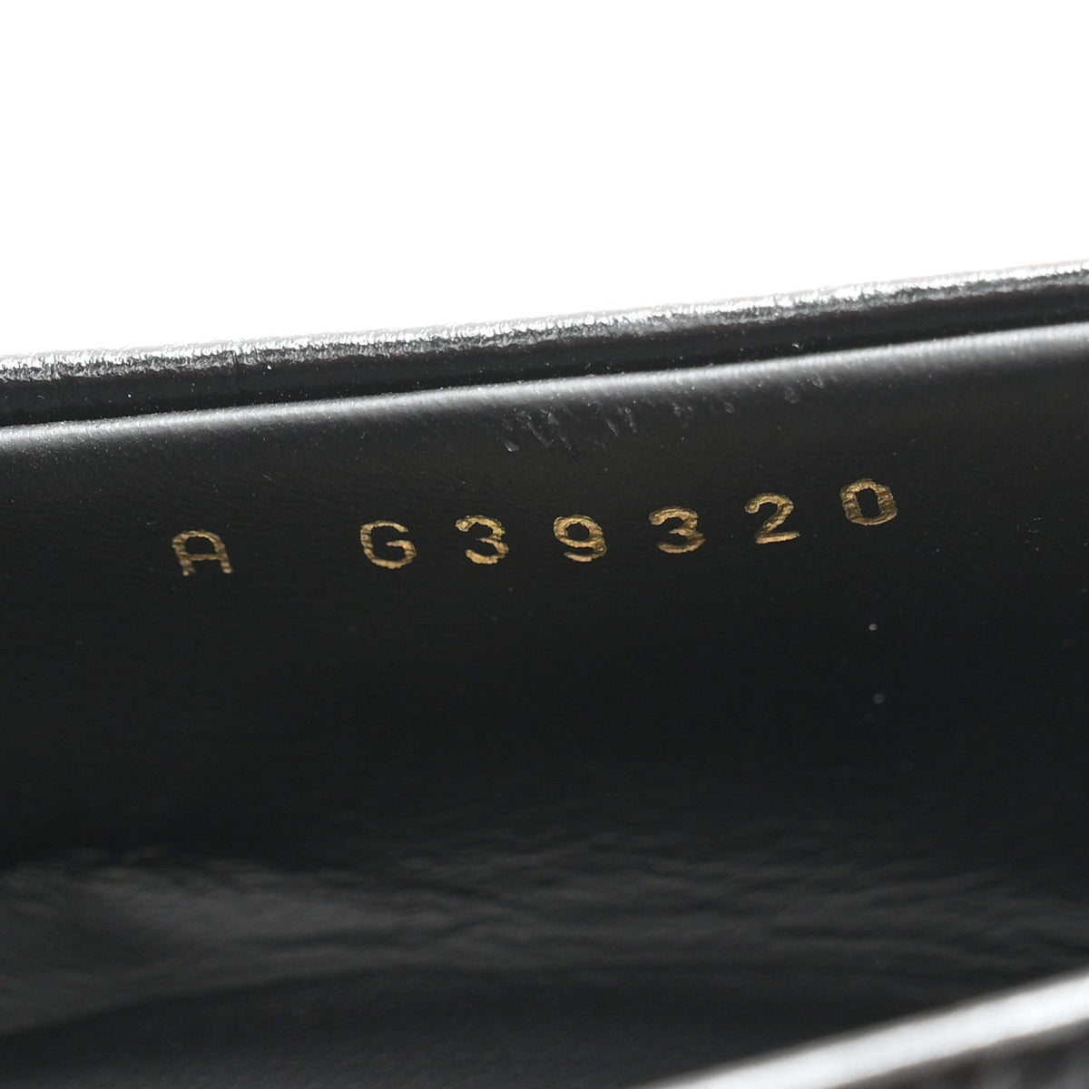 Shiny Calfskin Metal CC Loafers 37 Black