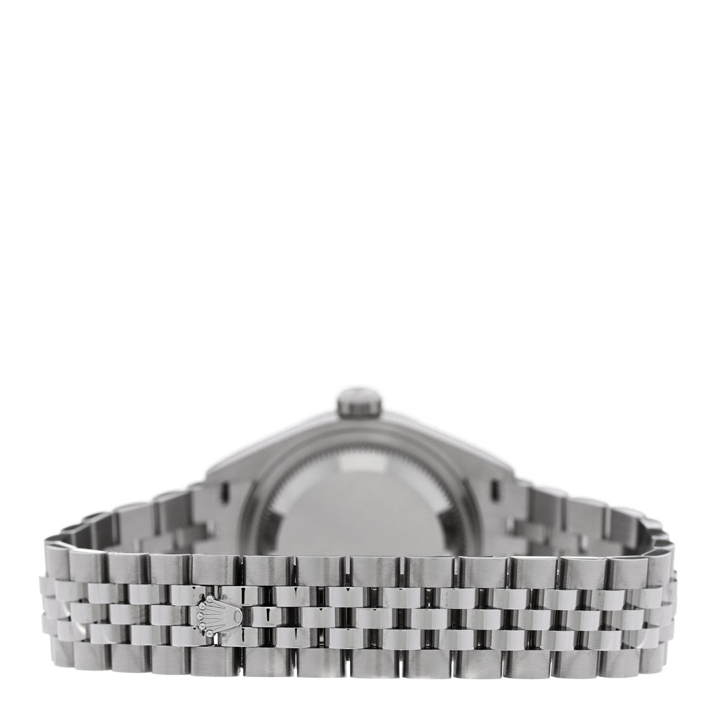 Stainless Steel 18K White Gold 28mm Oyster Perpetual Datejust Watch Pink 279174