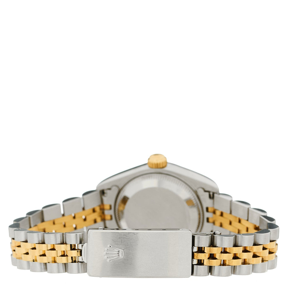 Stainless Steel 18K Yellow Gold 26mm Oyster Perpetual Datejust Watch Champagne Tapestry 69173