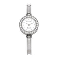 Stainless Steel Diamond Bezel 22mm B.Zero1 Quartz Watch White