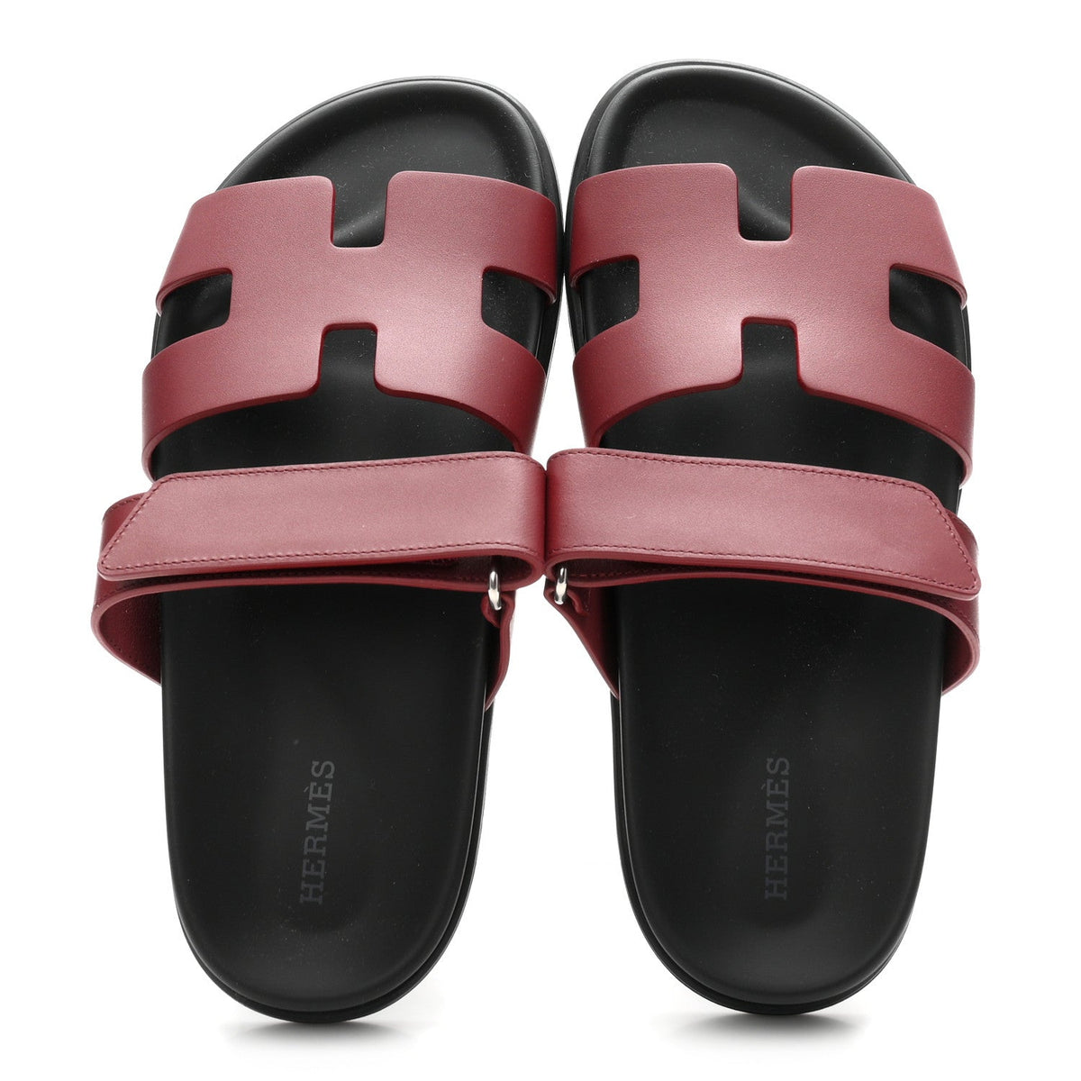 Calfskin Womens Chypre Sandals 36 Rouge H