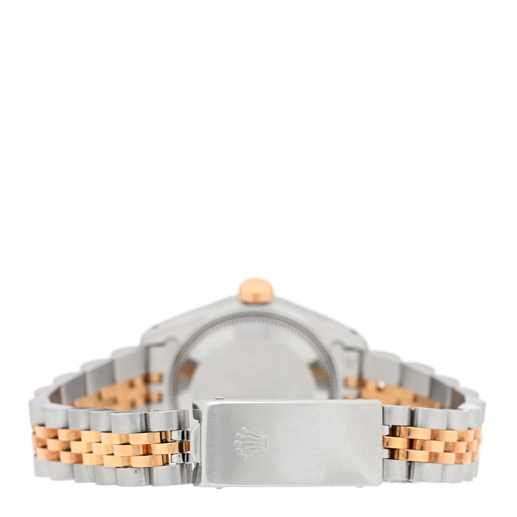 Stainless Steel 18K Yellow Gold 26mm Oyster Perpetual Datejust Watch Champagne 69173