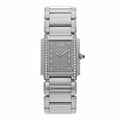 Stainless Steel Diamond 25mm Twenty-4 Quartz Watch Eternal Gray 4910/10A-010