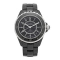 Stainless Steel Ceramic 38mm J12 Automatic Watch Black