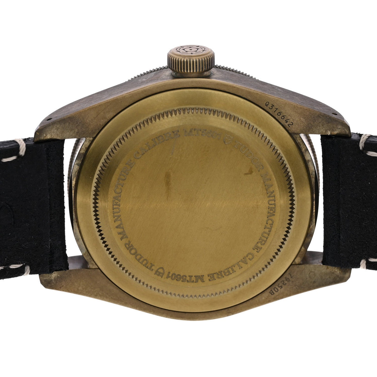 Bronze Calfskin 43mm Black Bay Automatic Watch Slate 79250BA