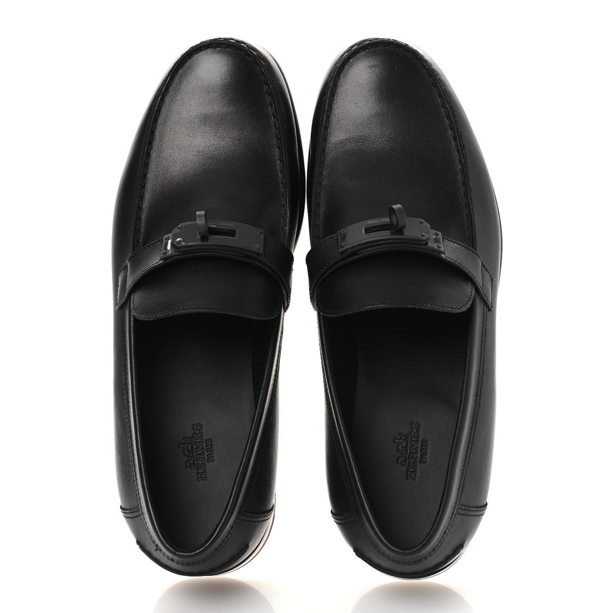 Calfskin Destin Loafer 41 Black