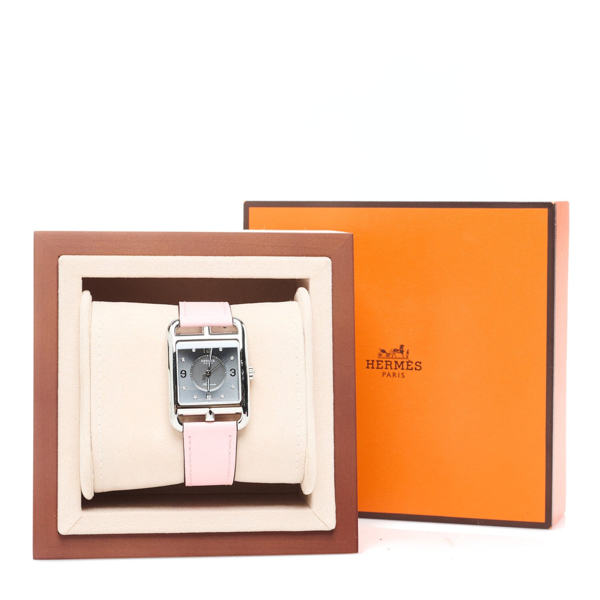 Stainless Steel Swift Diamond 29mm Cape Cod Automatic Watch Rose Sakura