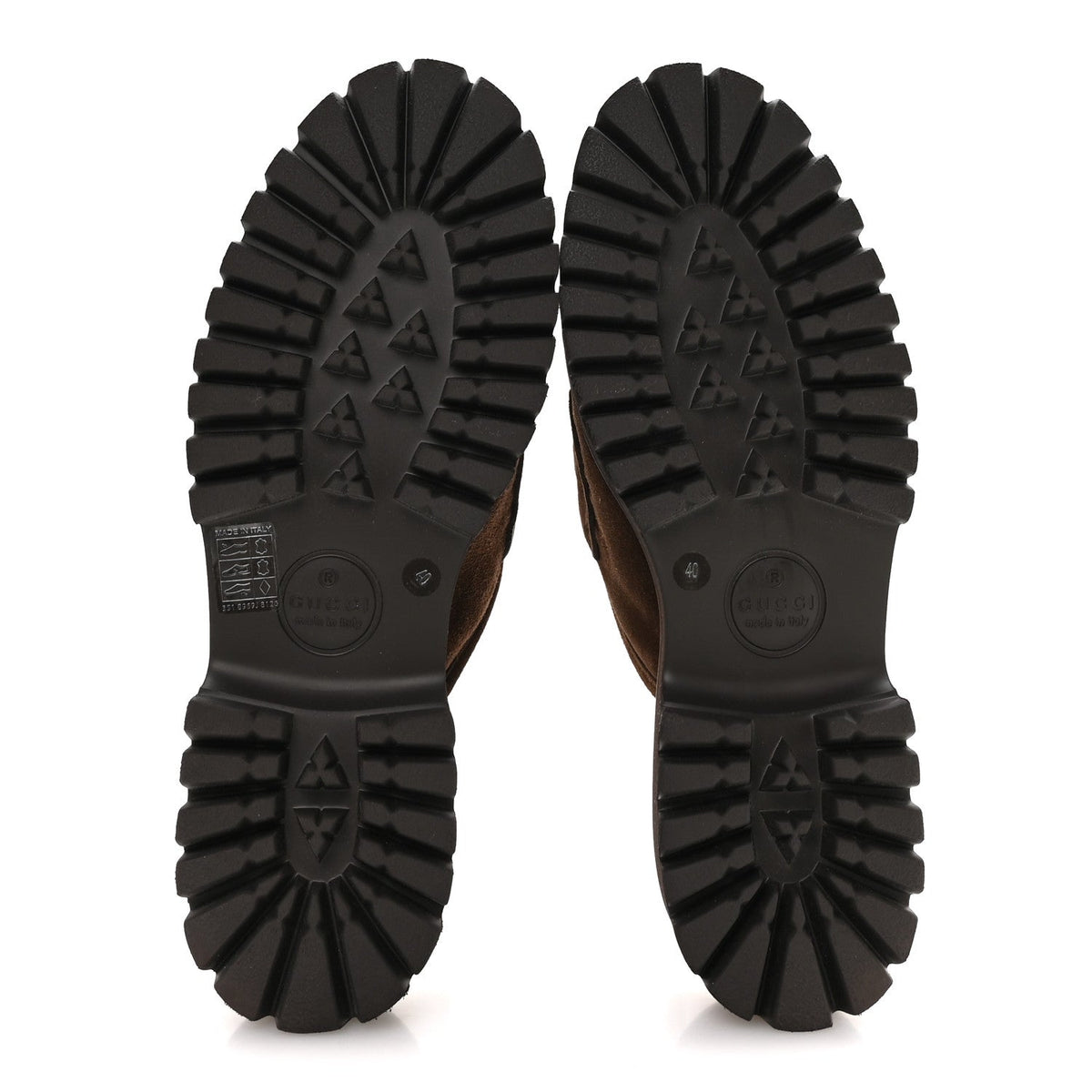Suede Horsebit Platform Mules 40 Washed Brown