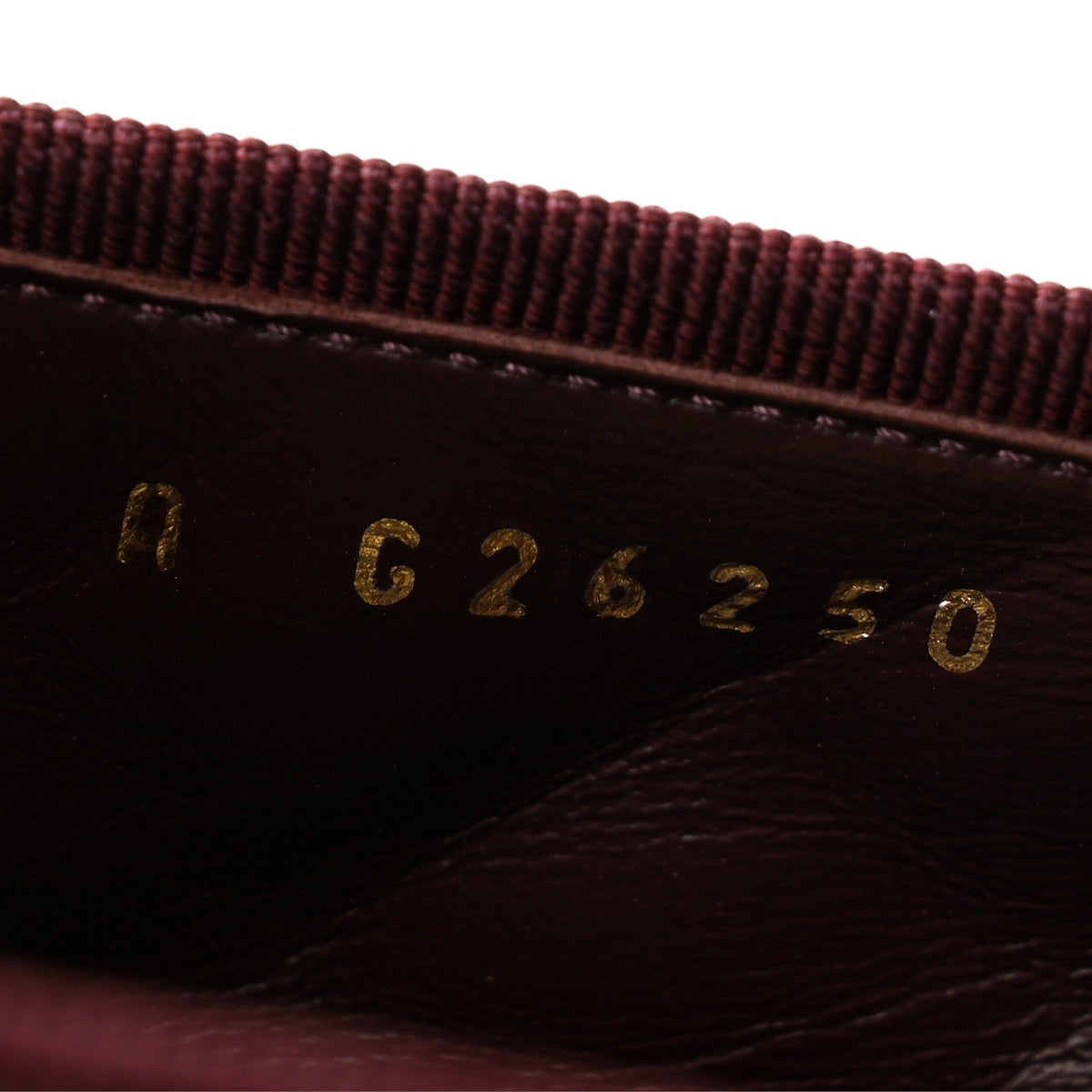 Lambskin Quilted CC Cap Toe Ballerina Flats 38 Dark Burgundy