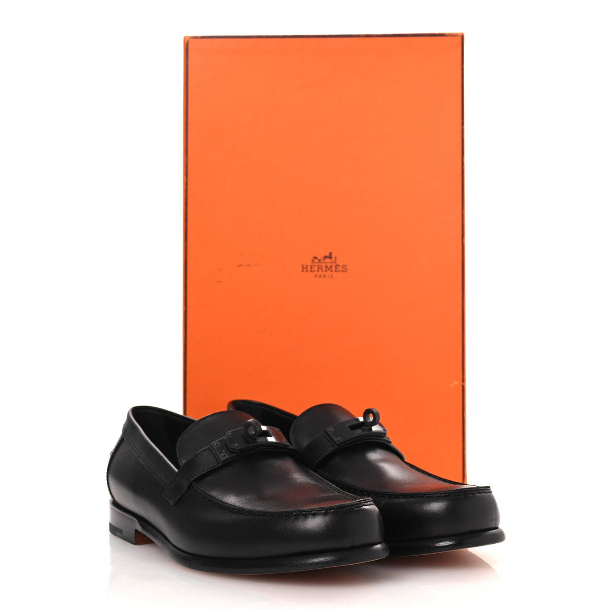 Calfskin Destin Loafer 41 Black