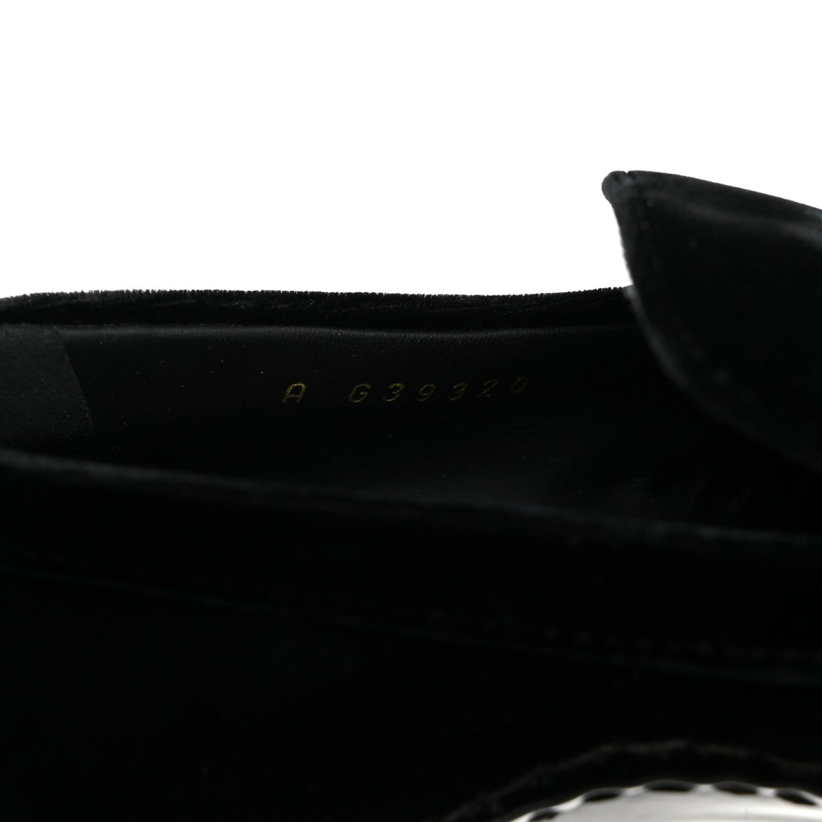 Velvet Metal CC Loafers 38 Black