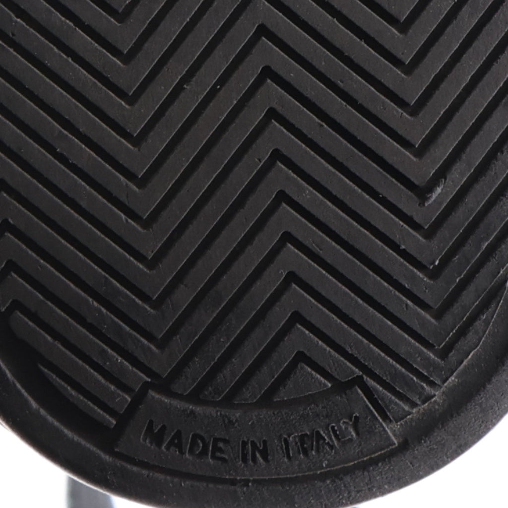 Calfskin Womens Logo Sneakers 38 Black White