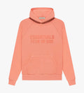 Essentials Fear Of God Hoodie Coral