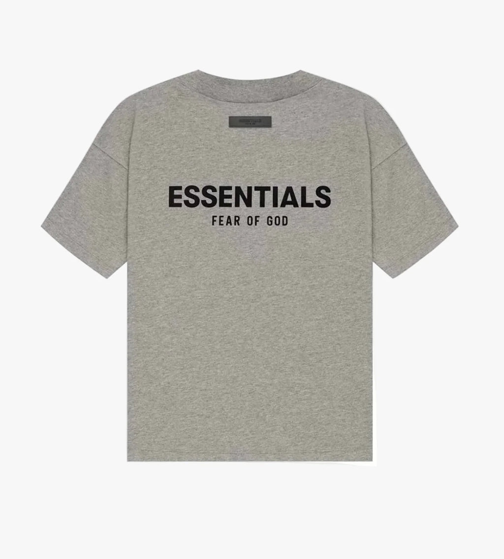 Essentials Fear Of God Dark Oatmeal Tee