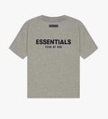 Essentials Fear Of God Dark Oatmeal Tee