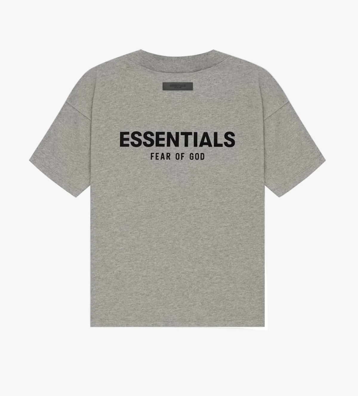 Essentials Fear Of God Dark Oatmeal Tee