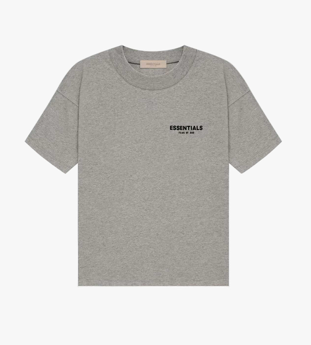 Essentials Fear Of God Dark Oatmeal Tee