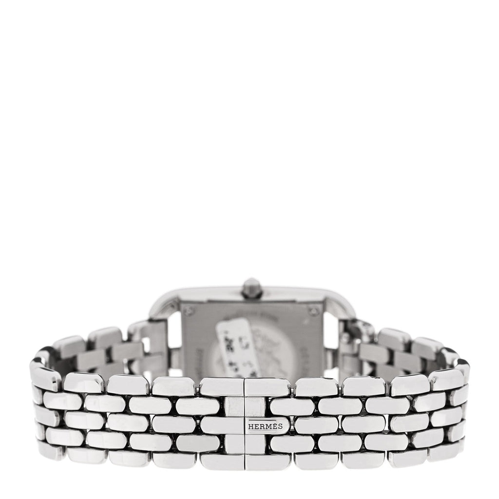 Stainless Steel Diamond Bezel Mother of Pearl 23mm Cape Cod Quartz Watch