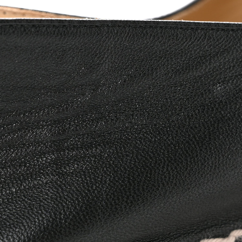 Lambskin CC Espadrilles 38 Black