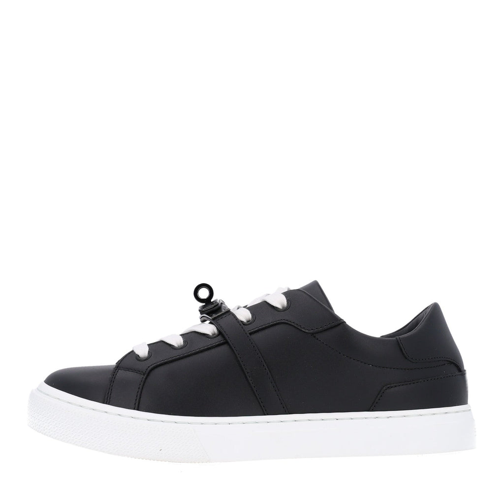 Calfskin Day Sneakers 37 Black