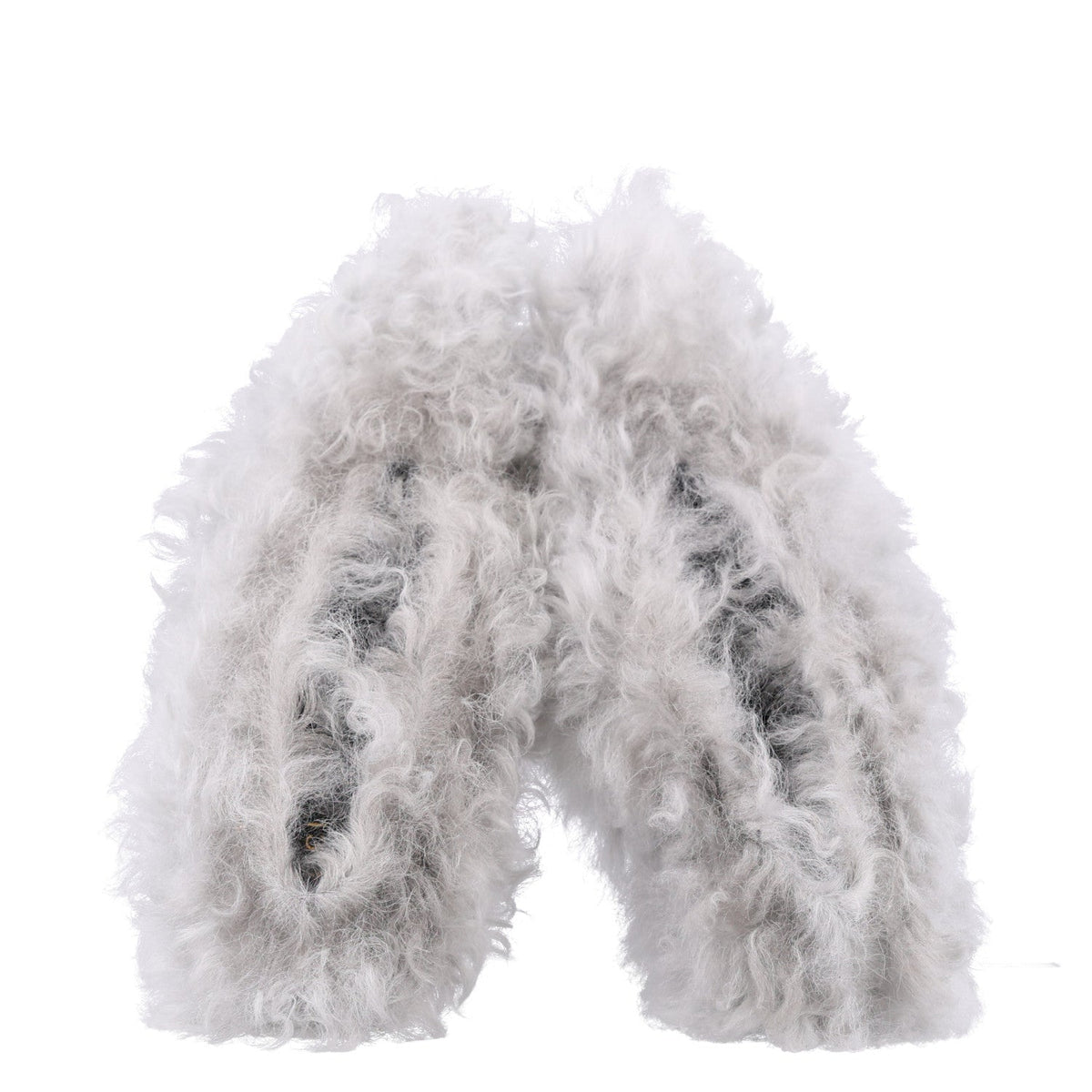 Shearling Musa Pumps 38 Alpy Gray
