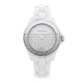 Stainless Steel Ceramic 33mm J12 Wanted de Chanel Limited Edition Quartz Watch White