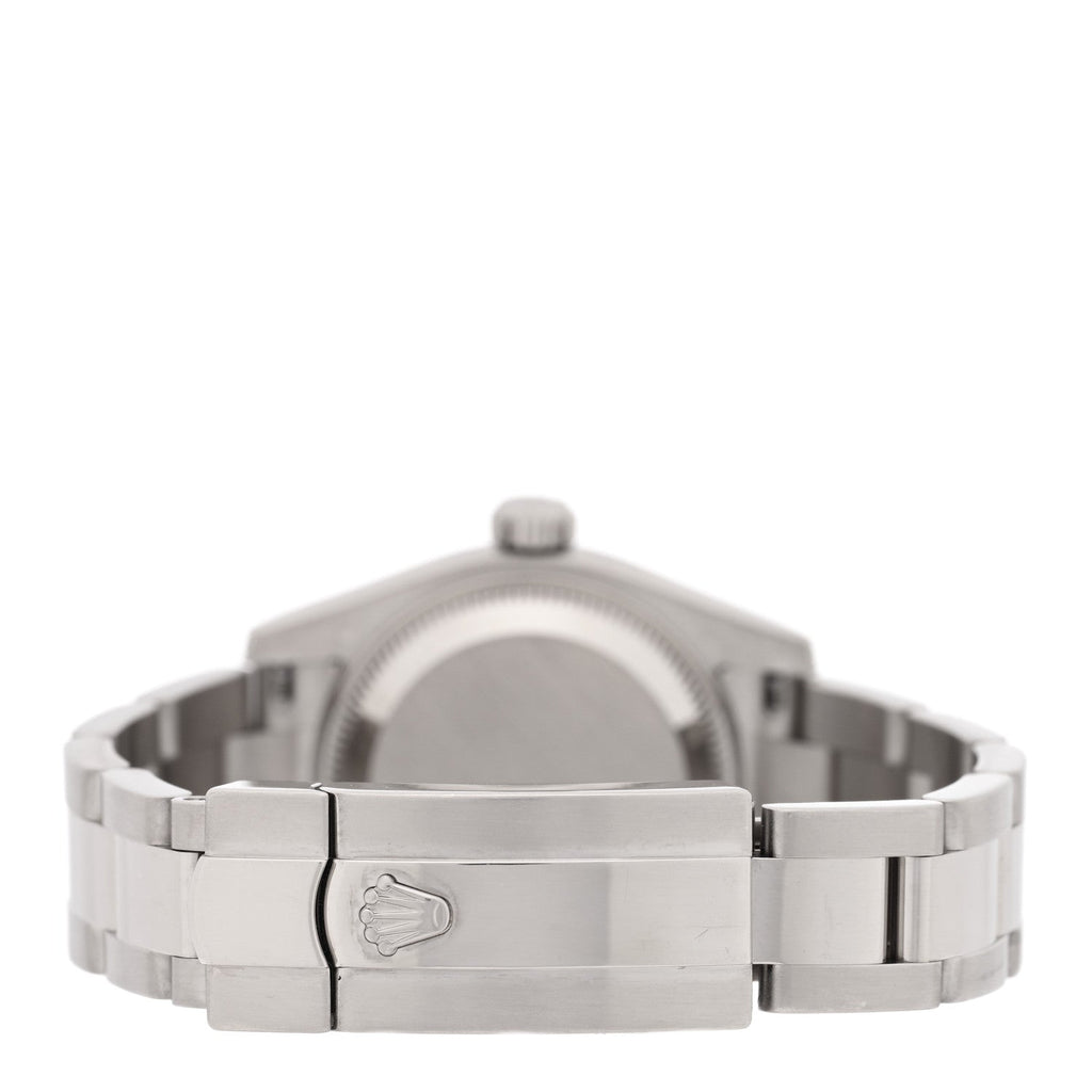 18K White Gold Diamond 26mm Oyster Perpetual Lady Datejust Watch Silver 179239