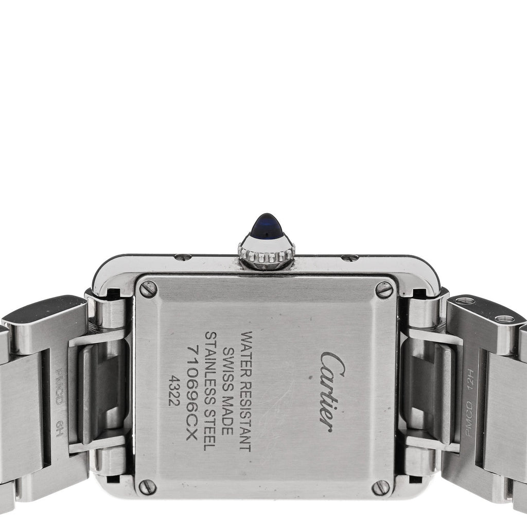 Stainless Steel 22mm Tank Must Quartz Watch