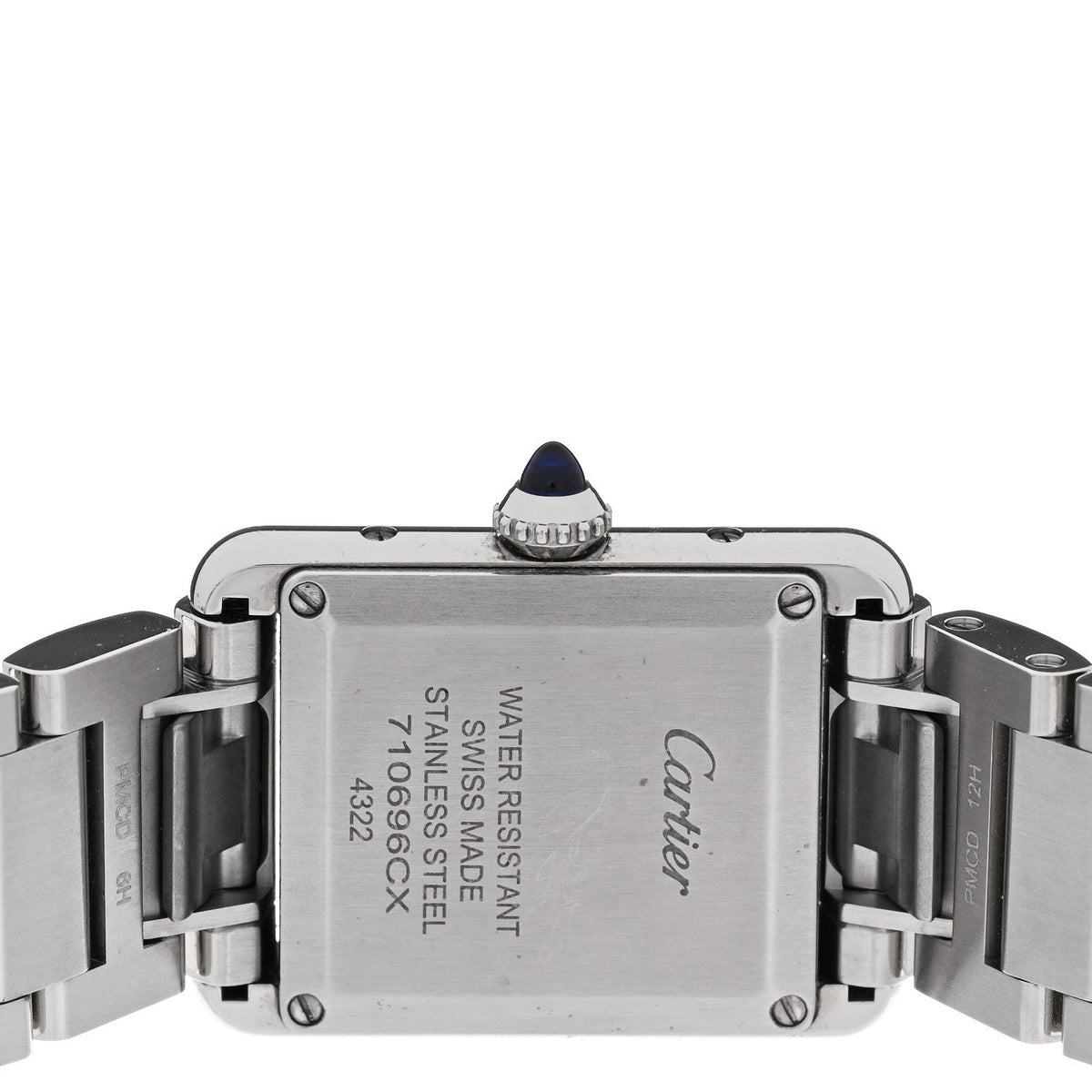 Stainless Steel 22mm Tank Must Quartz Watch