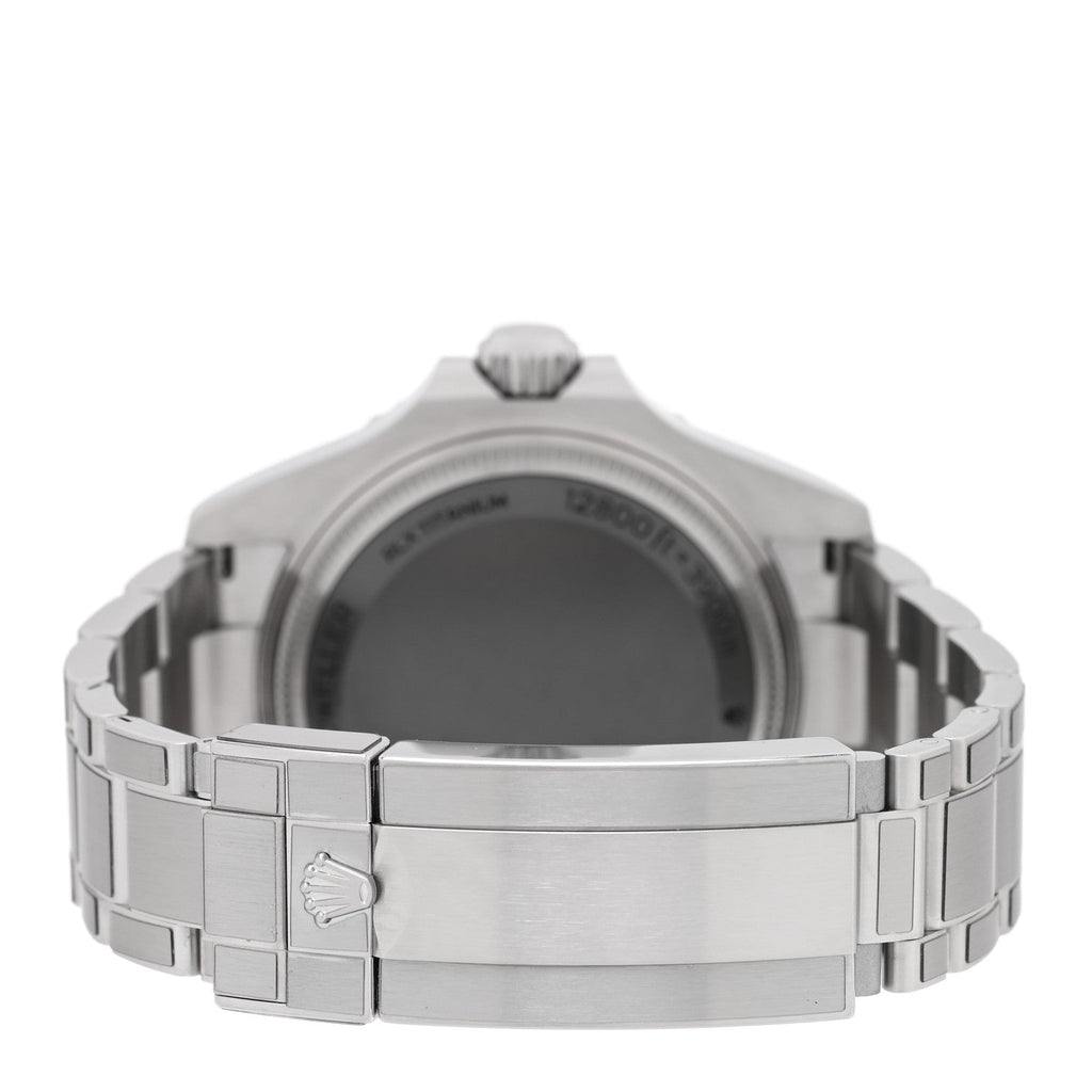Stainless Steel 44mm Oyster Perpetual Date Sea-Dweller Deepsea Watch Intense Black 136660