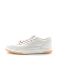 Calfskin Womens CC Sneakers 40 White Light Pink
