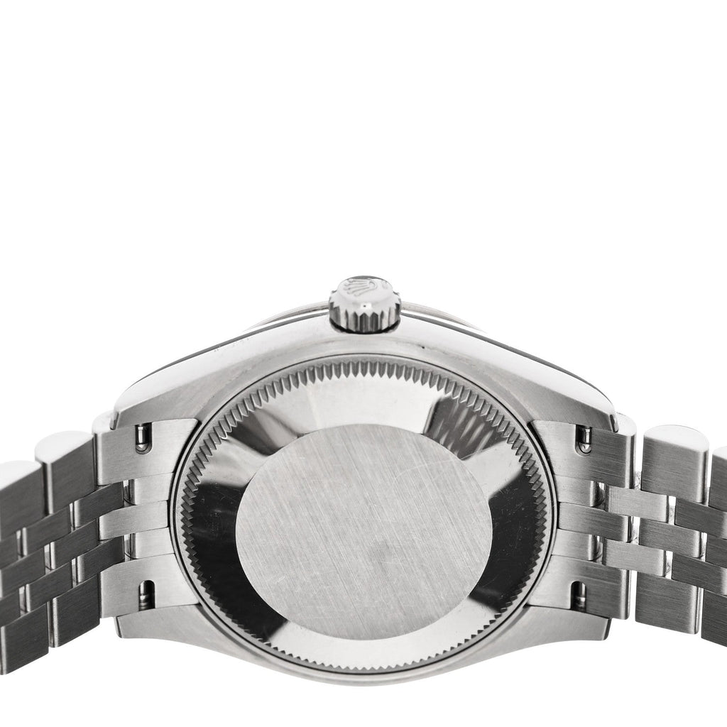 Stainless Steel 18K White Gold Diamond 31mm Oyster Perpetual Datejust Watch Azzurro Blue Floral 278274