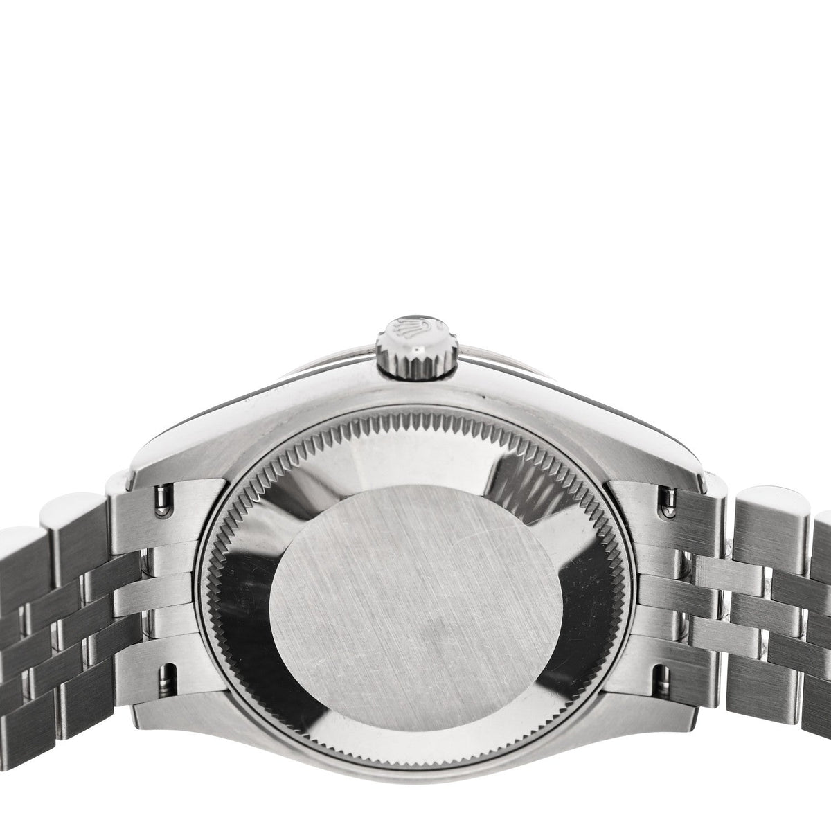 Stainless Steel 18K White Gold Diamond 31mm Oyster Perpetual Datejust Watch Azzurro Blue Floral 278274