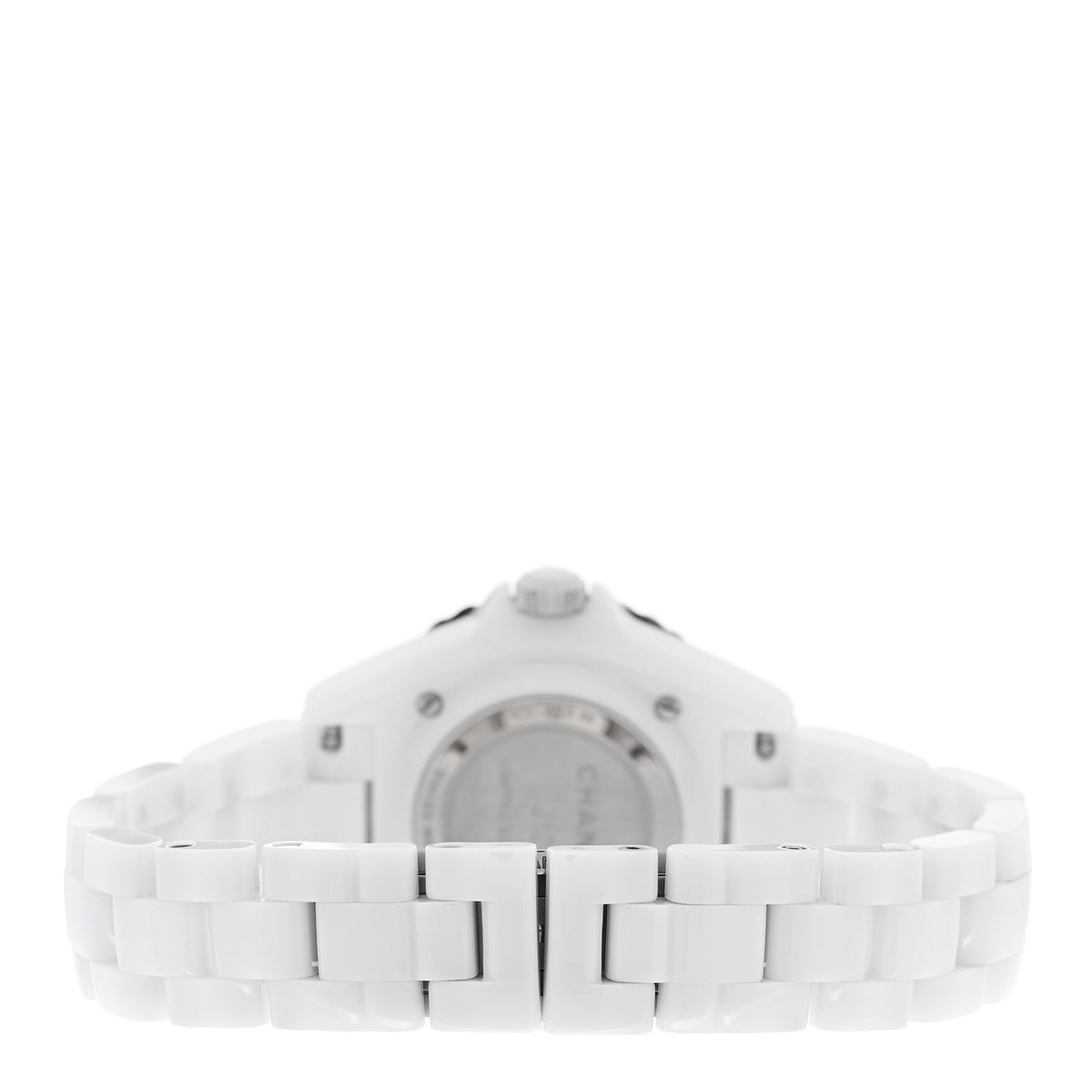 Stainless Steel Ceramic 33mm J12 Limited Edition Couture Quartz Watch White