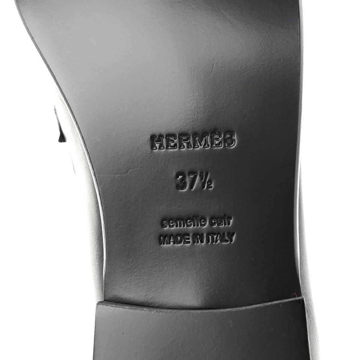 Calfskin Womens Destin Loafers 37.5 Black
