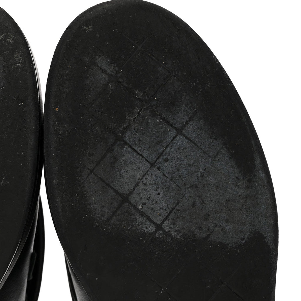 Lambskin Quilted CC Turnlock Loafers 37.5 Black 37.5 Black