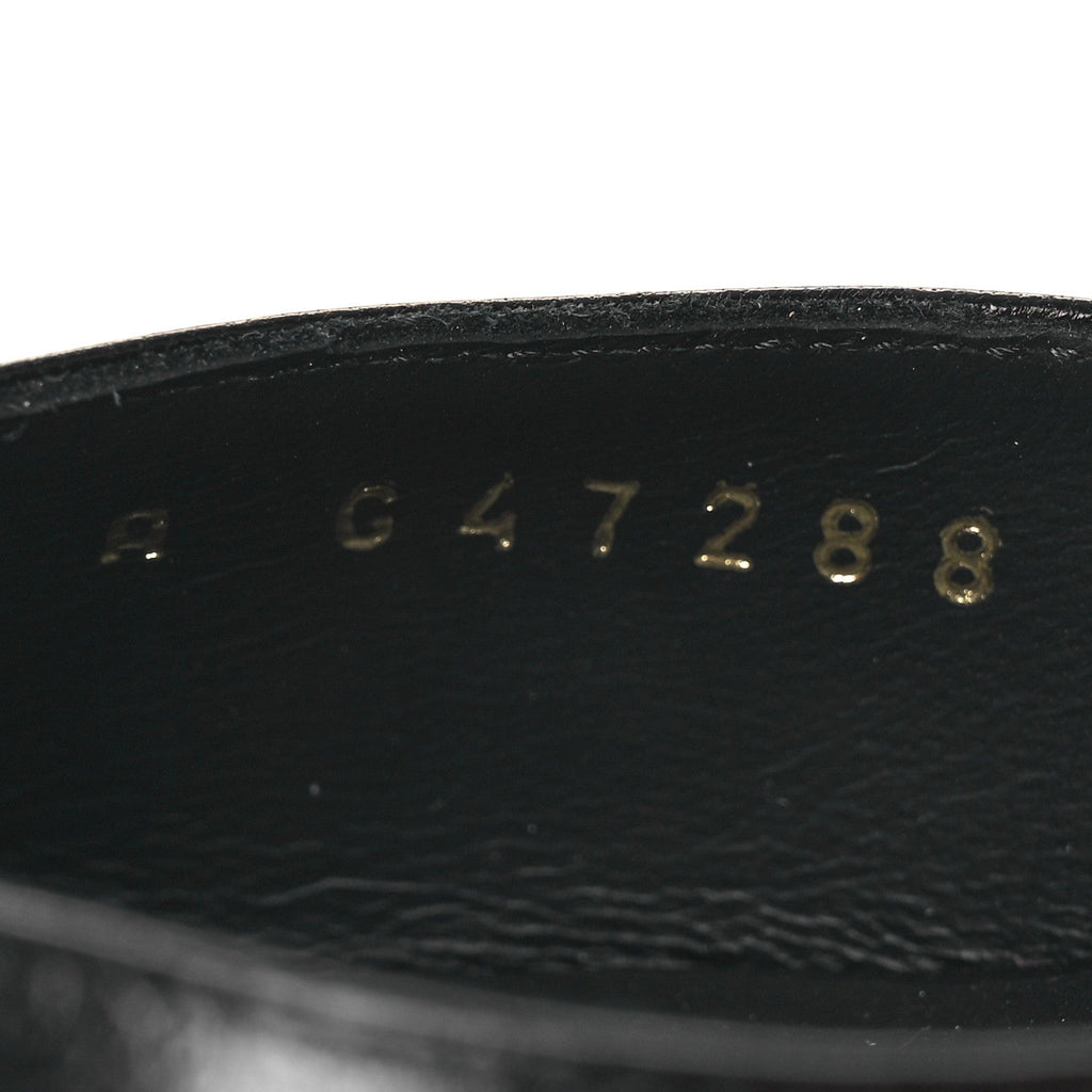 Lambskin Mary Jane Pumps 36.5 Black White